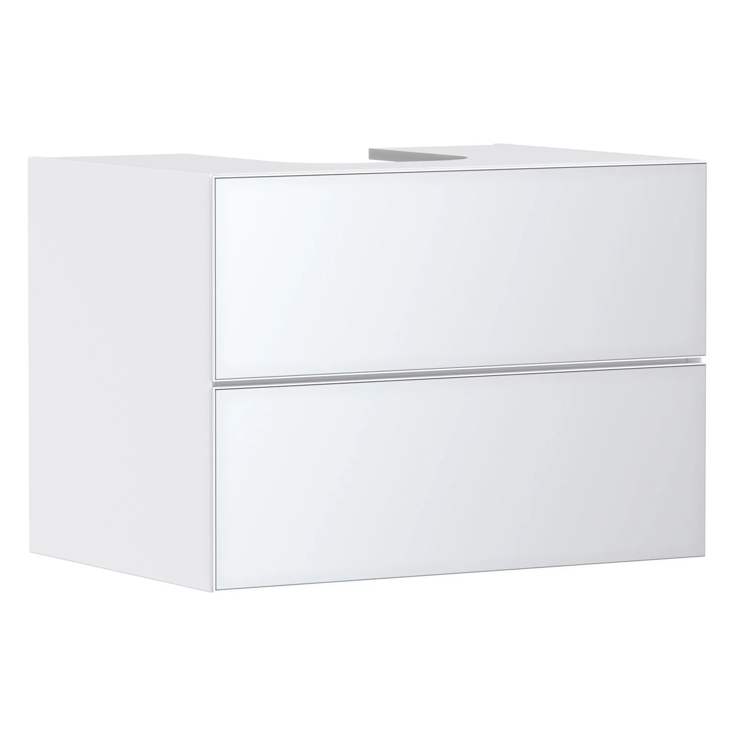 hansgrohe Xevolos E Waschtischunterschrank 78 x 55,5 mit 2 Schubkästen für Konsole und Aufsatzwaschtisch