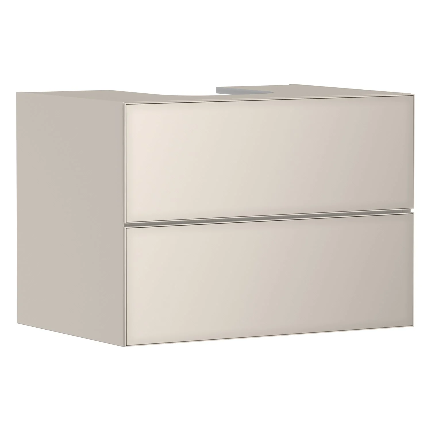hansgrohe Xevolos E Waschtischunterschrank 78 x 55,5 mit 2 Schubkästen für Konsole und Aufsatzwaschtisch
