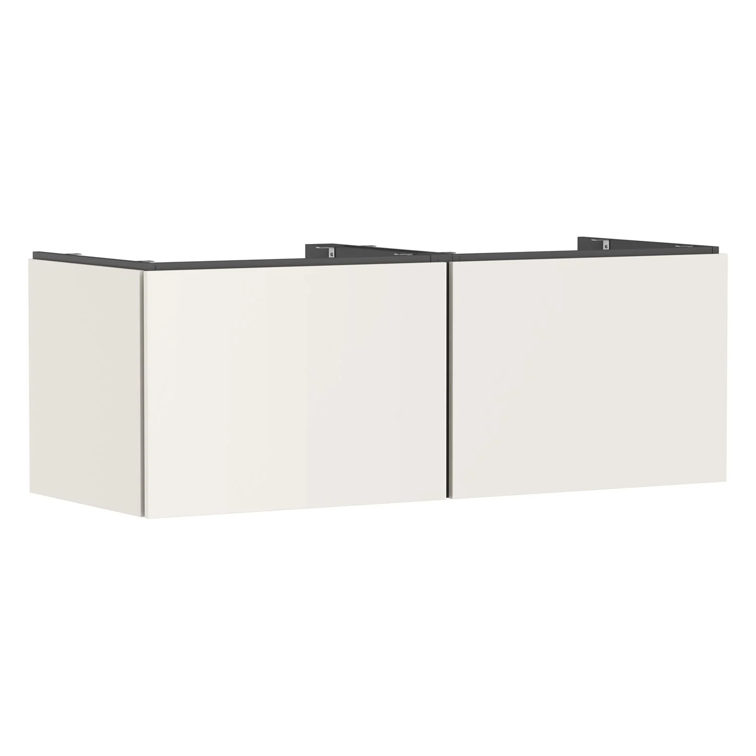 hansgrohe Xilesa E Waschtischunterschrank 137,5 cm mit 2 Auszügen für Konsole mit Ausschnitt Bild 2