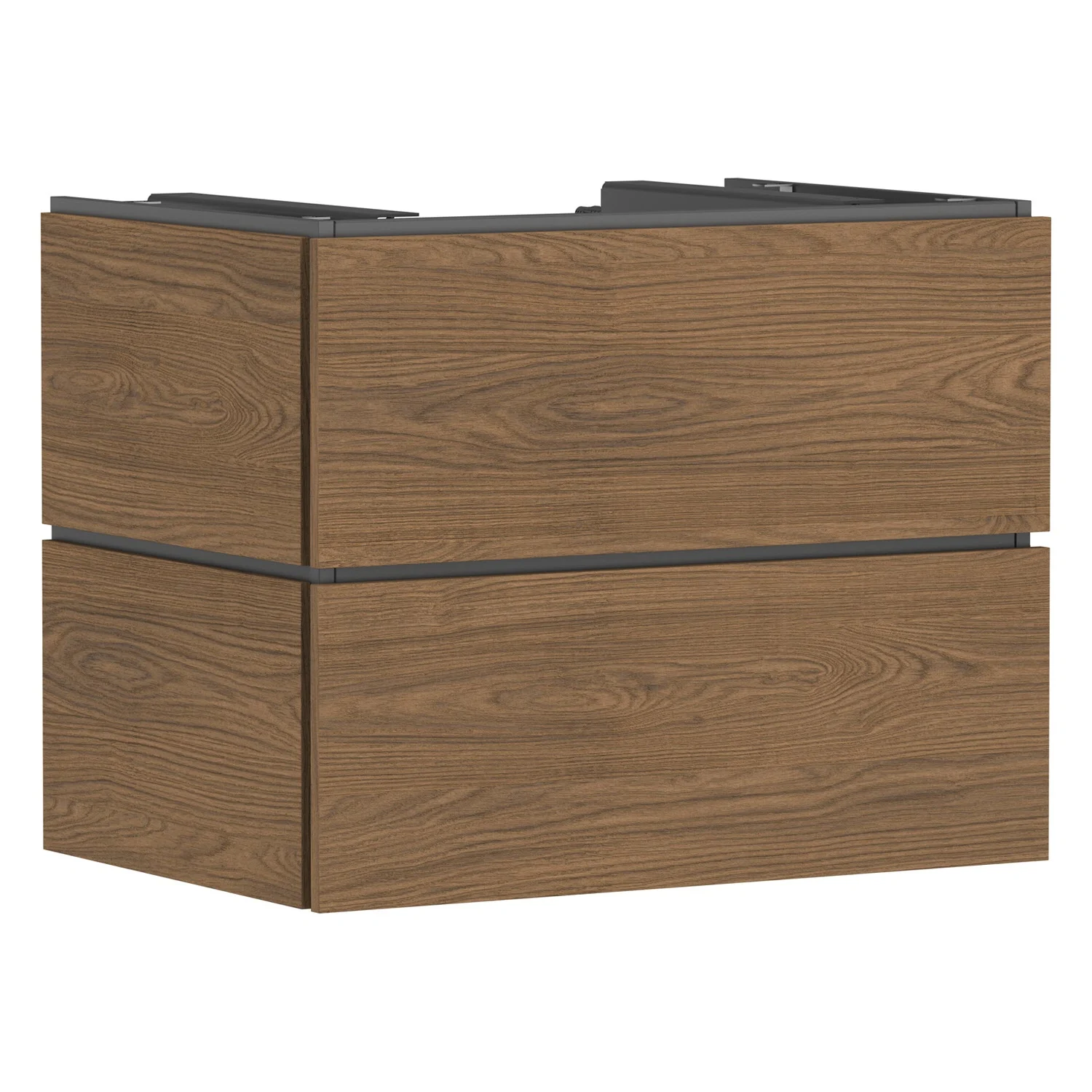 Szafka podumywalkowa Hansgrohe Xilesa E 78 cm z 2 szufladami, do konsoli z wycięciem pośrodku Zdjęcie 2