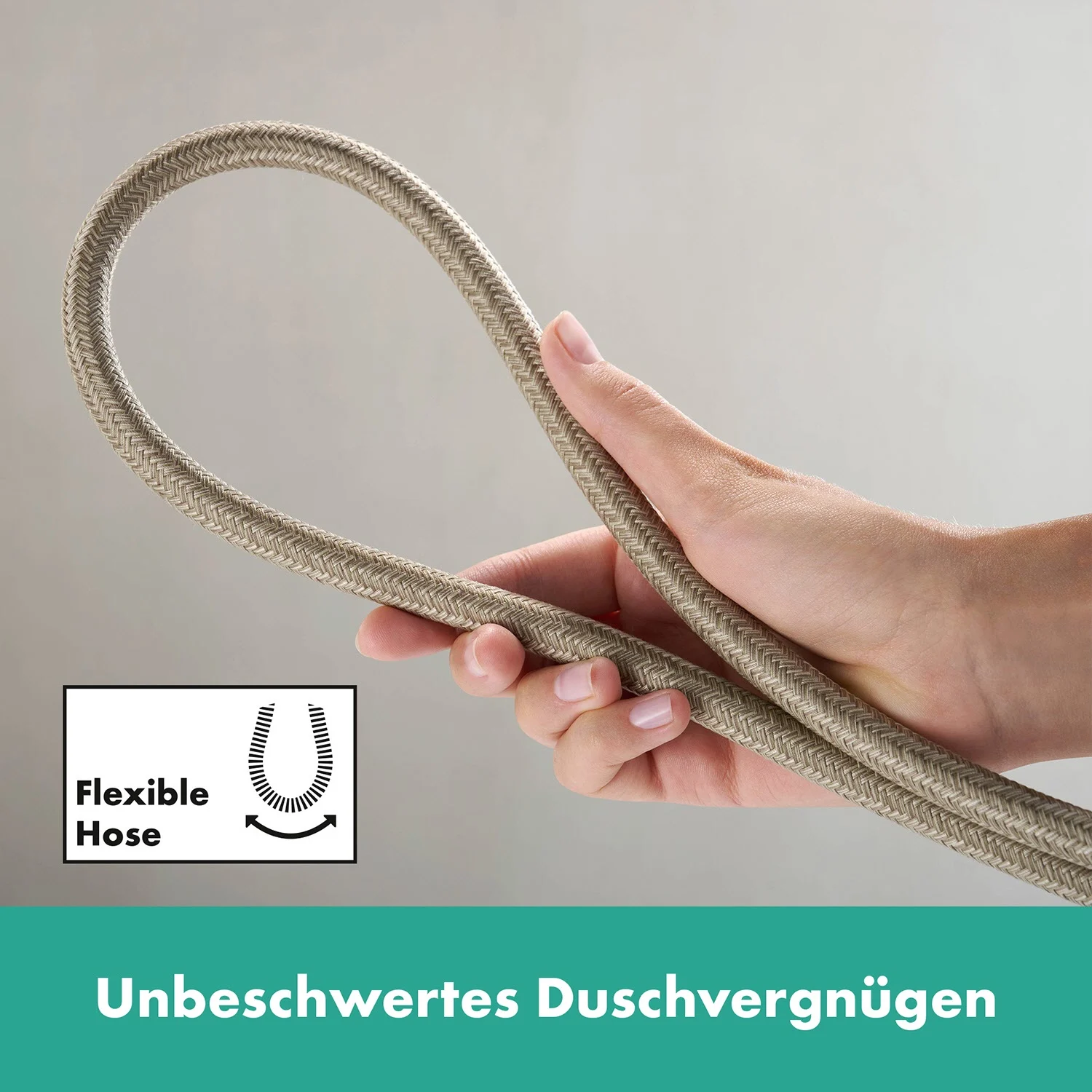 hansgrohe Designflex Textilbrauseschlauch 125 cm Bild 8