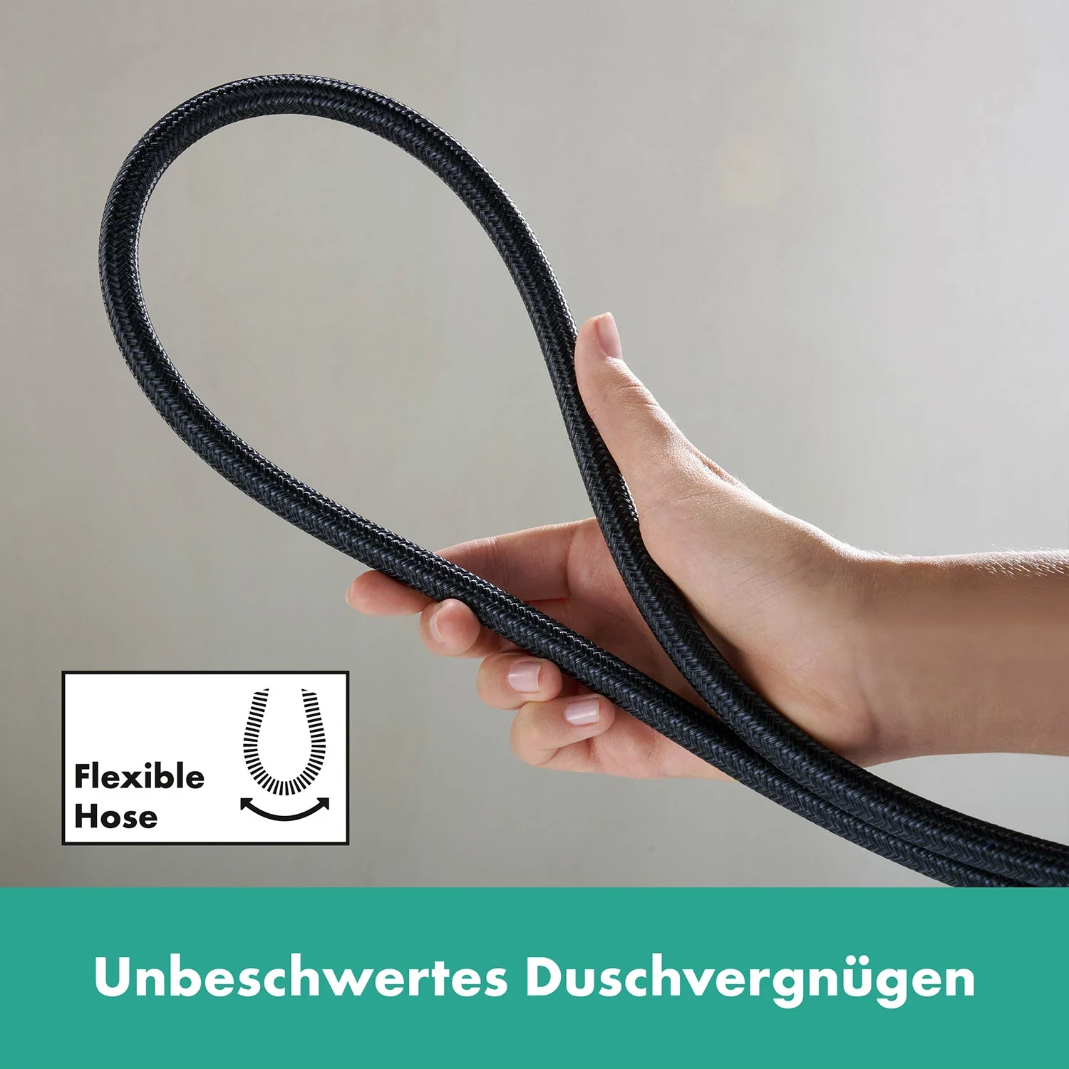 hansgrohe Designflex Textilbrauseschlauch 125 cm Bild 8