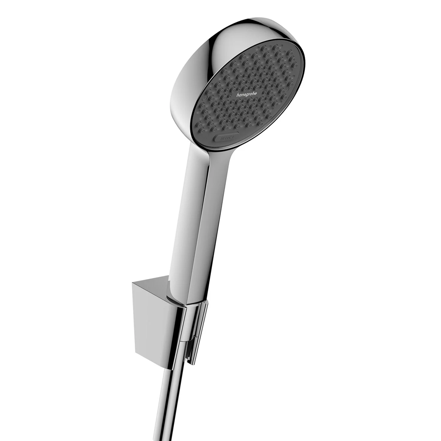 Zestaw baterii prysznicowej Hansgrohe Activera Select S 95, 2 rodzaje strumienia, oszczędzający wodę, z wężem prysznicowym o długości 125 cm