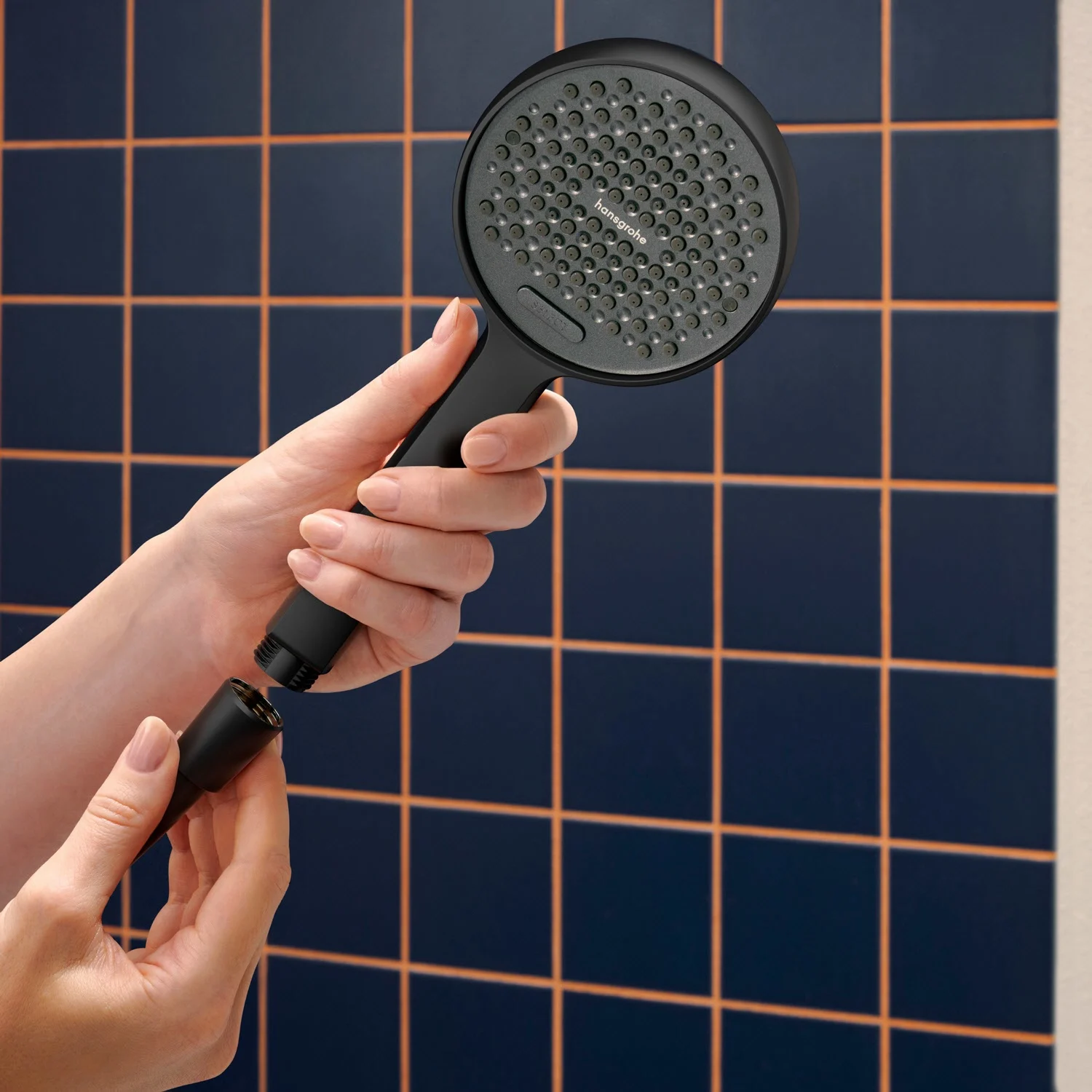 hansgrohe Activera Select S Brauseset 95 2 Strahlarten wassersparend mit Duschstange 65 cm Bild 5