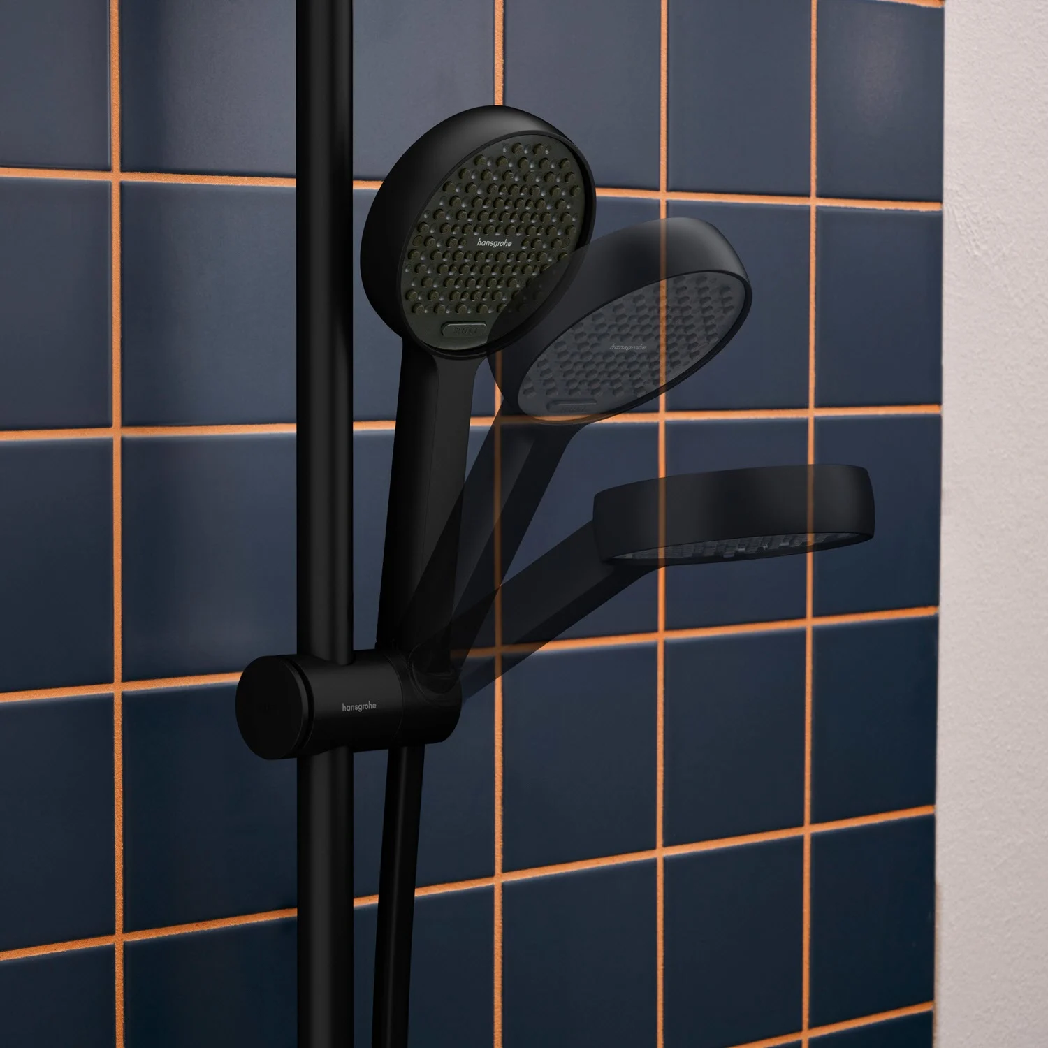 hansgrohe Activera Select S Brauseset 95 2 Strahlarten wassersparend mit Duschstange 65 cm Bild 6