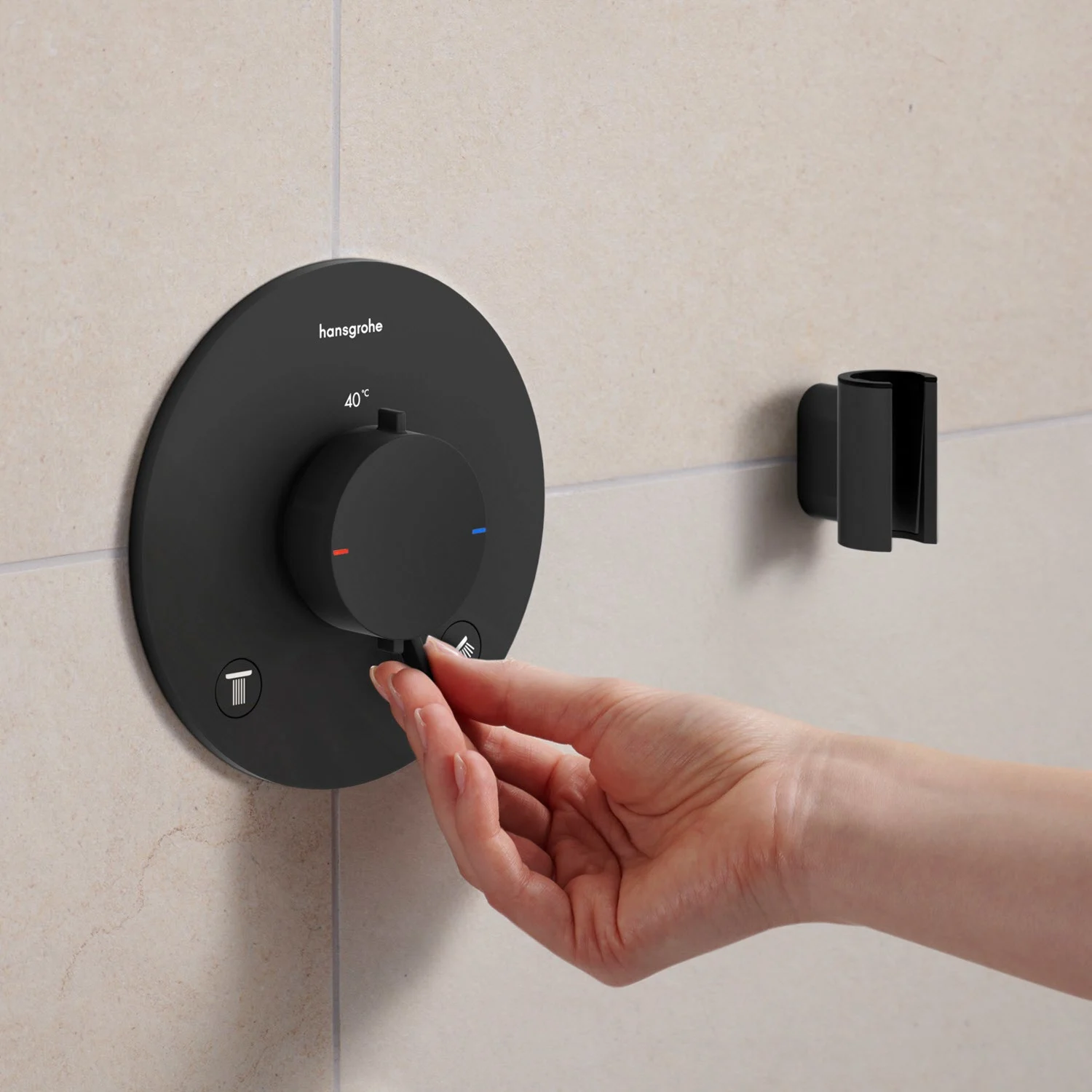 hansgrohe Porter Fine Duschkopfhalterung Bild 2
