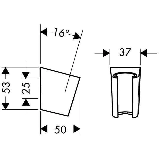 hansgrohe Porter S Brausenhalter Bild 2