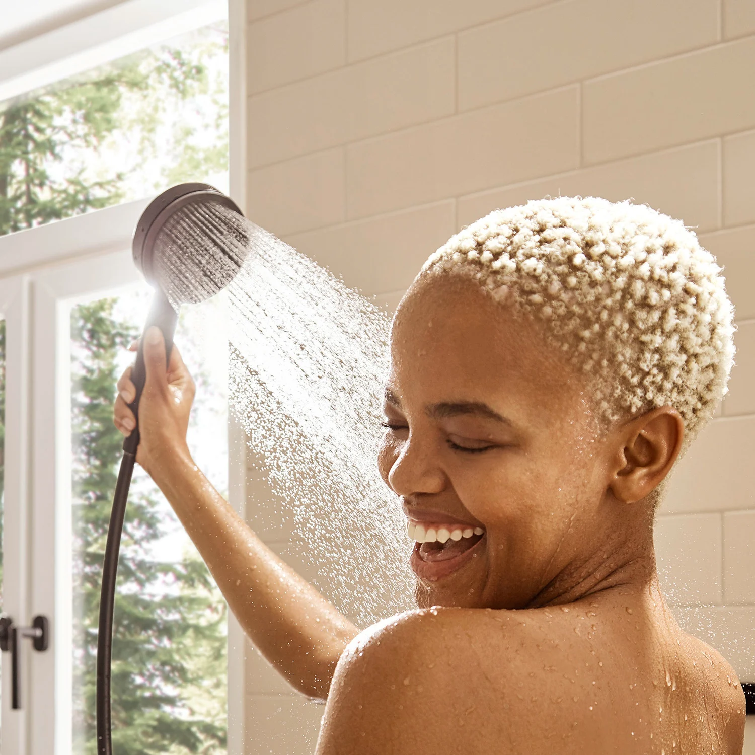 hansgrohe Pulsify Select S Handbrause 105 3 Strahlarten Activation Bild 2