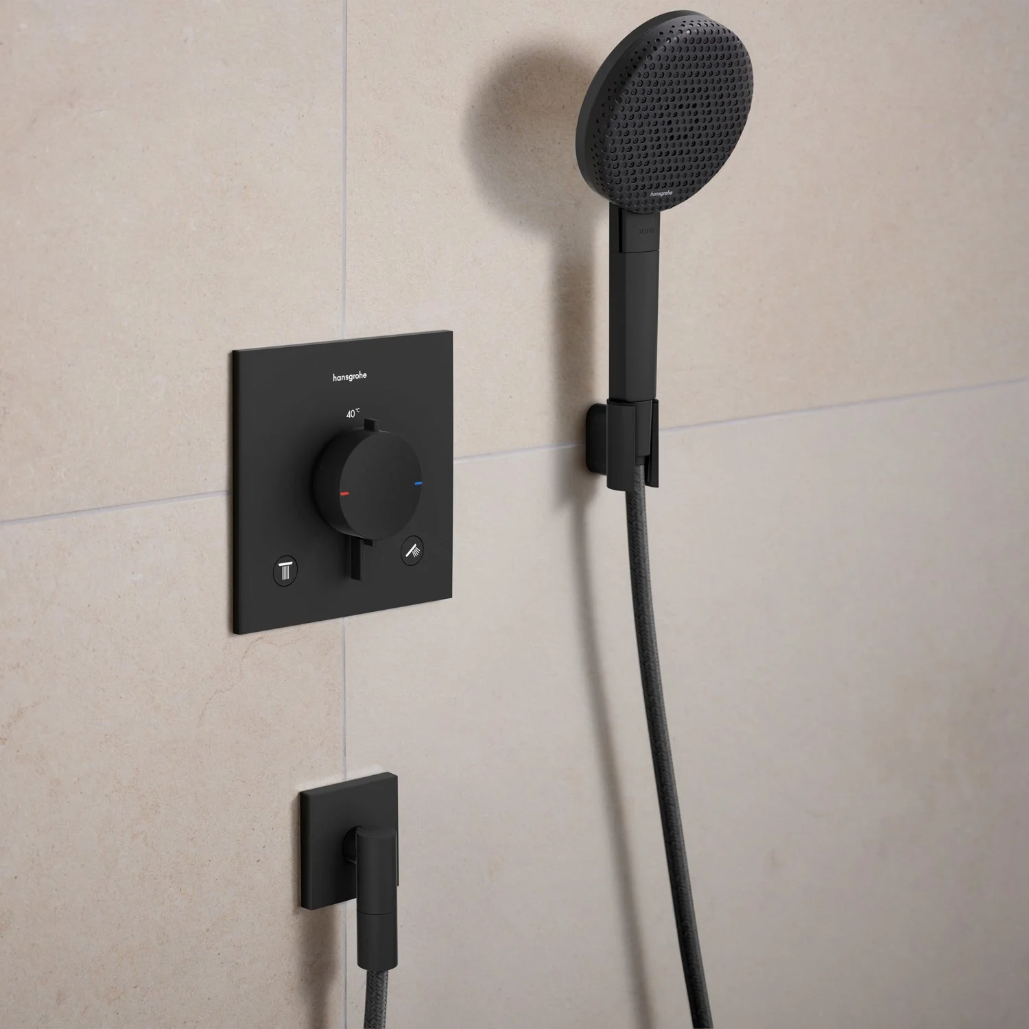 hansgrohe Raindance Alive Select S Handbrause 125 3 Strahlarten Bild 8