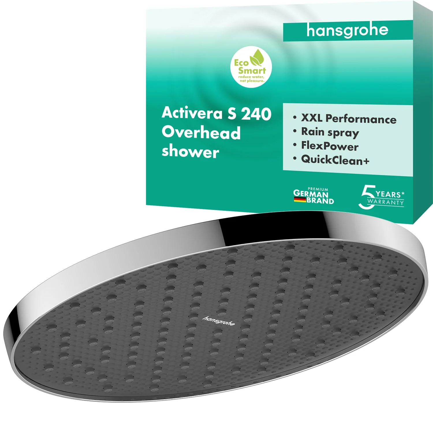 hansgrohe Activera S Kopfbrause 240 1 Strahlart wassersparend Bild 9