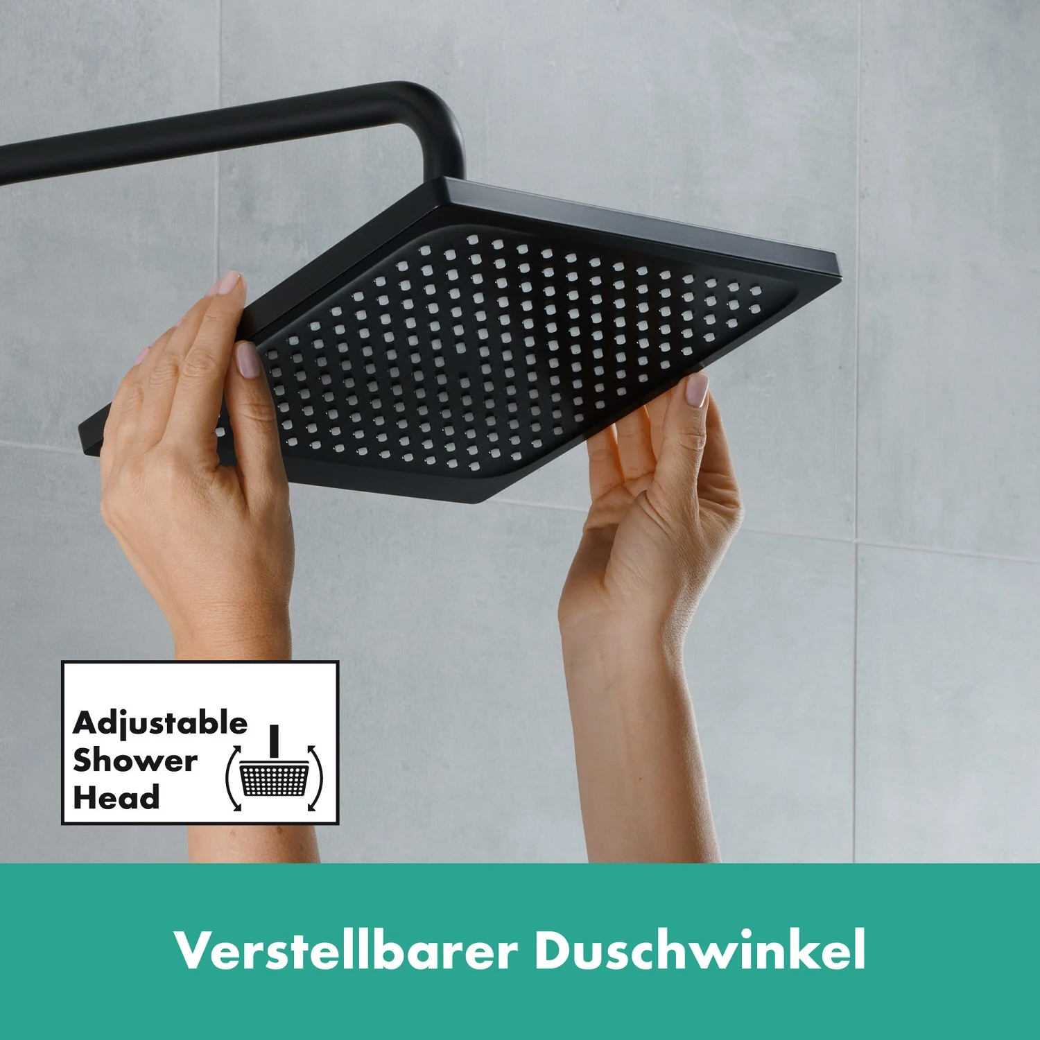 hansgrohe Crometta E Kopfbrause 240 1jet EcoSmart Bild 5