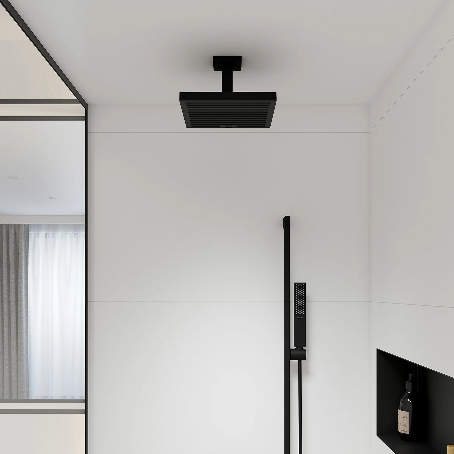 hansgrohe Deckenanschluss E 10 cm, eckig Bild 4