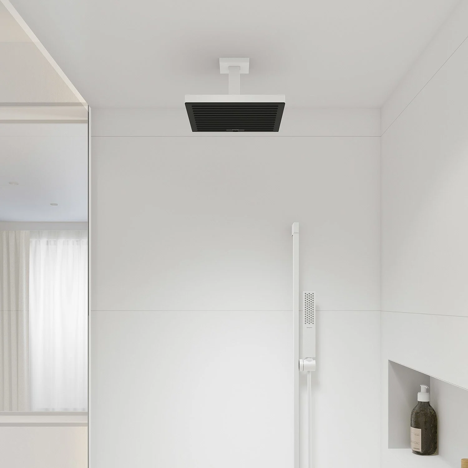 hansgrohe Deckenanschluss E 10 cm, eckig Bild 4