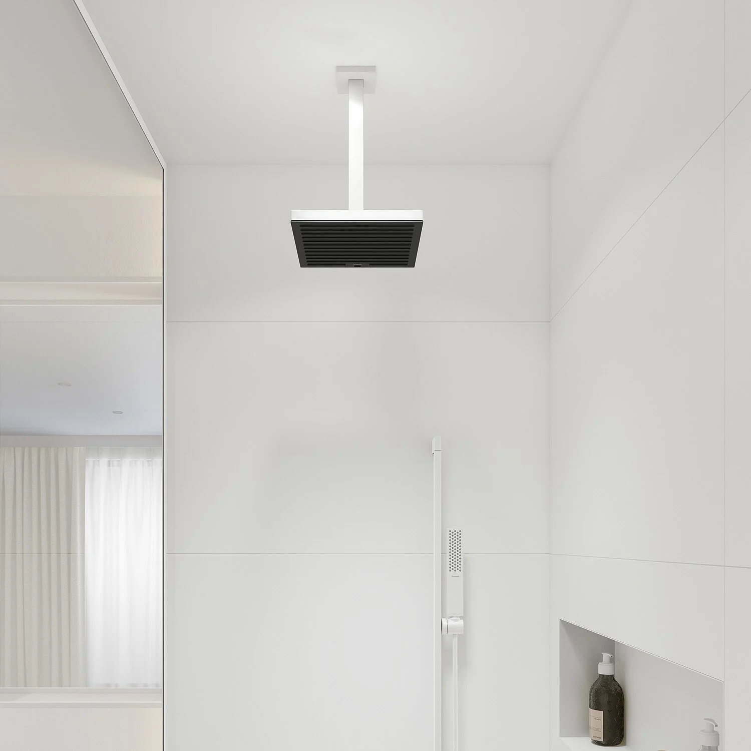 hansgrohe Deckenanschluss E 30 cm, eckig Bild 2