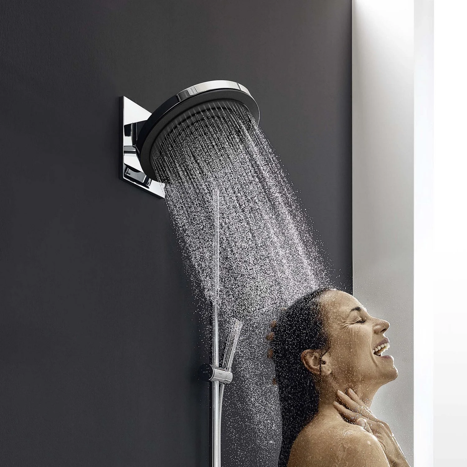hansgrohe Pulsify Kopfbrause 260 2jet EcoSmart mit Wandanschluss Bild 5