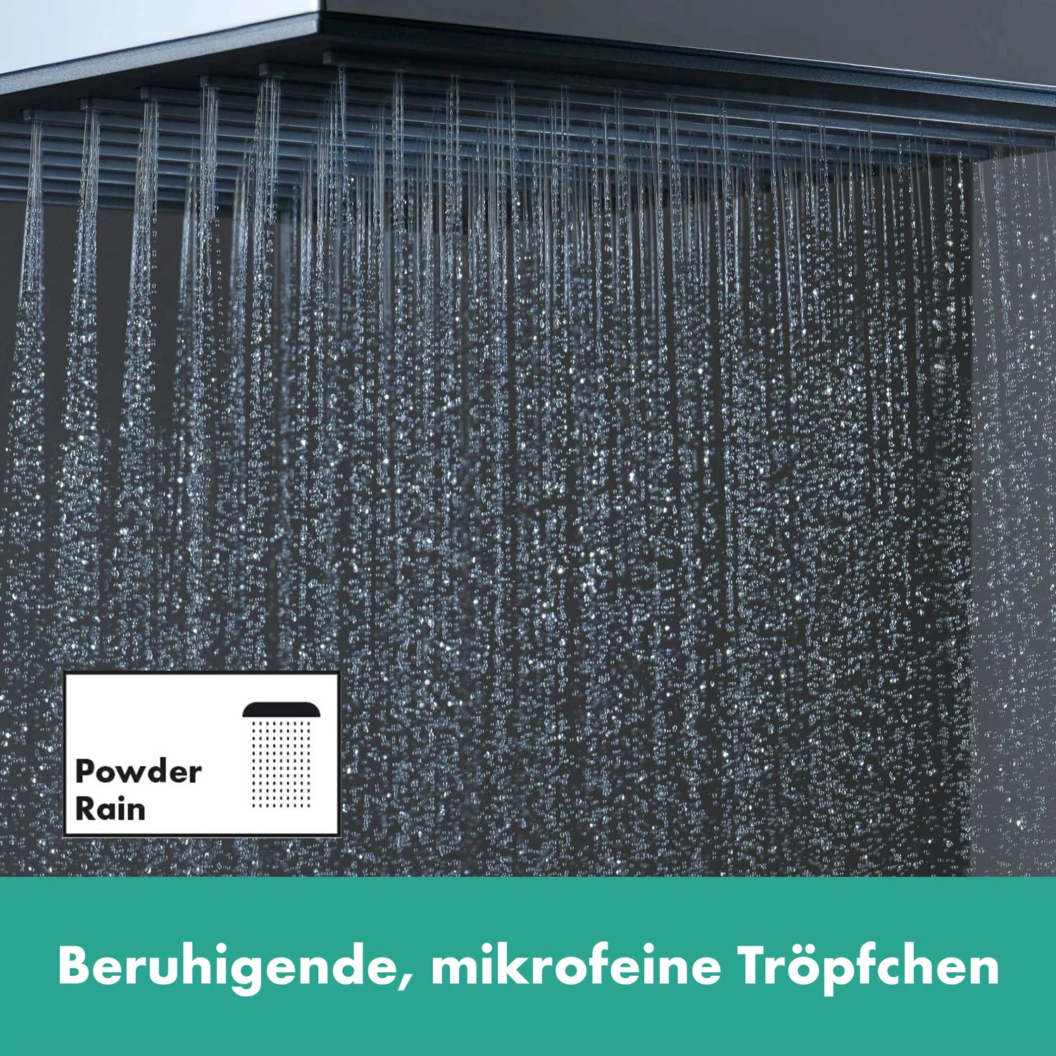 hansgrohe Pulsify E Kopfbrause 260 1 Strahlart, eckig Bild 7
