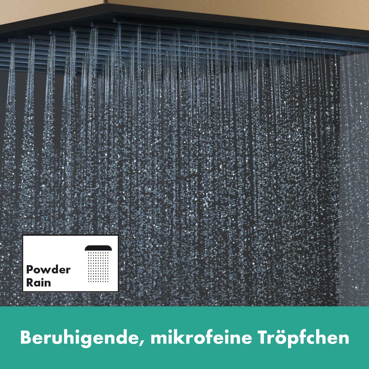 hansgrohe Pulsify E Kopfbrause 260 1 Strahlart, eckig Bild 5