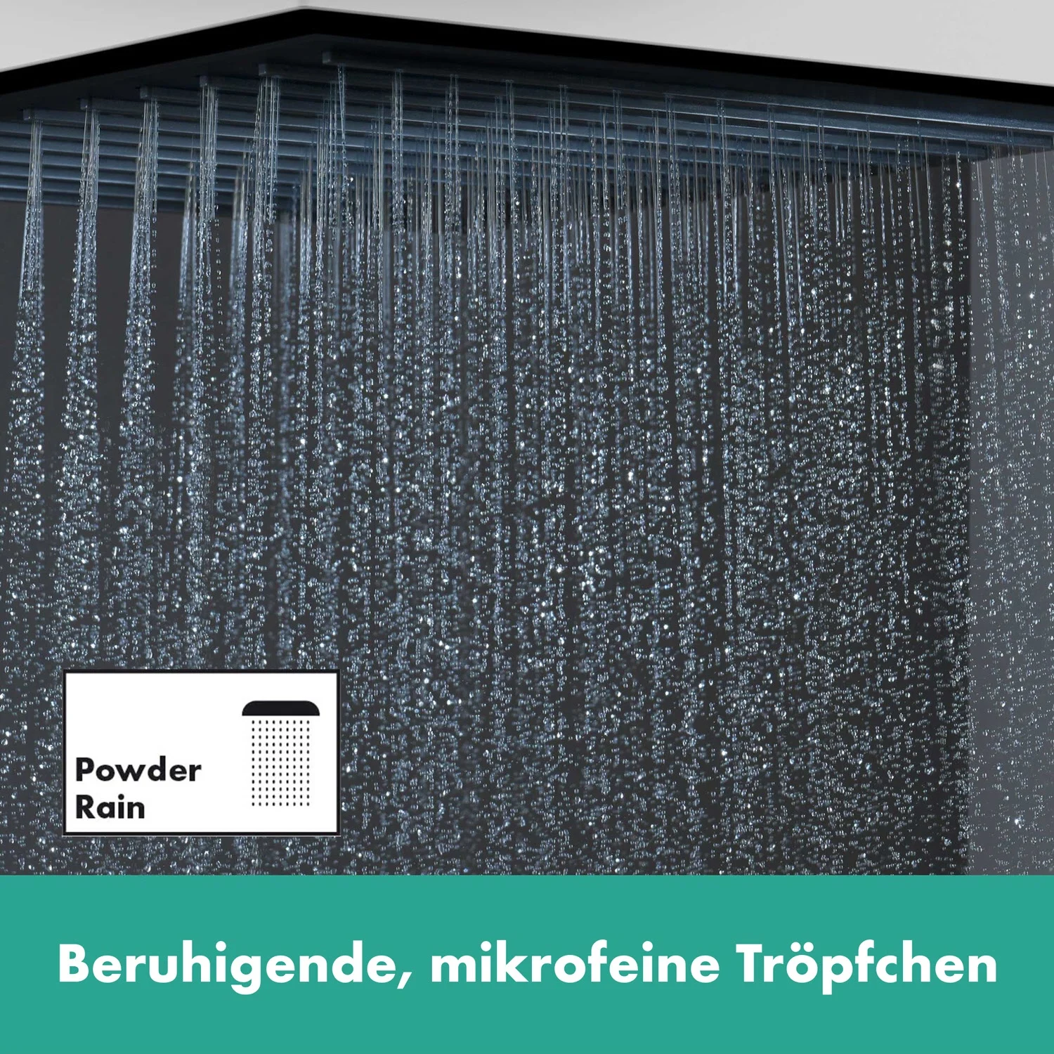 hansgrohe Pulsify E Kopfbrause 260 1 Strahlart, eckig Bild 7