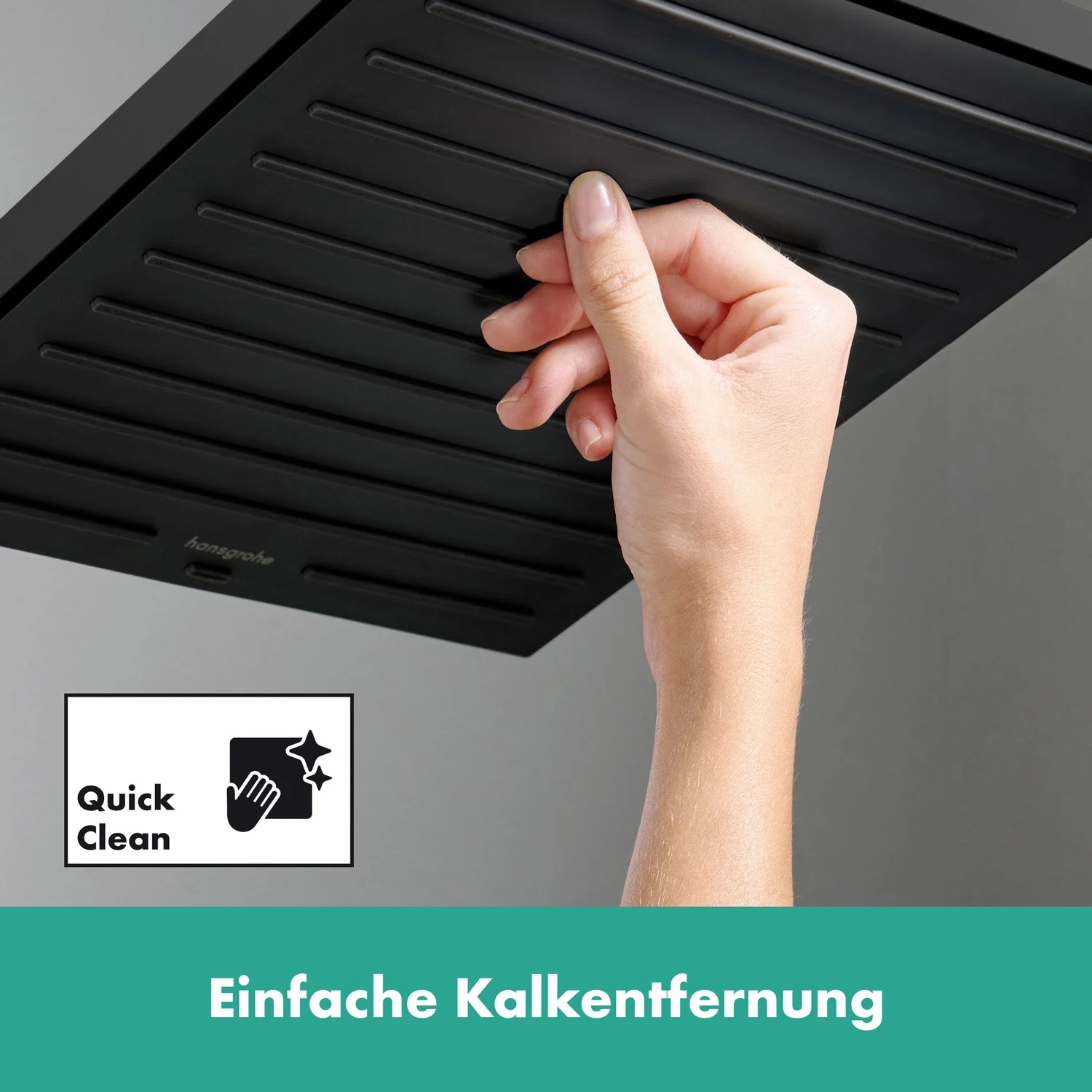 hansgrohe Pulsify E Kopfbrause 260 2 Strahlarten mit Wandanschluss, eckig Bild 7