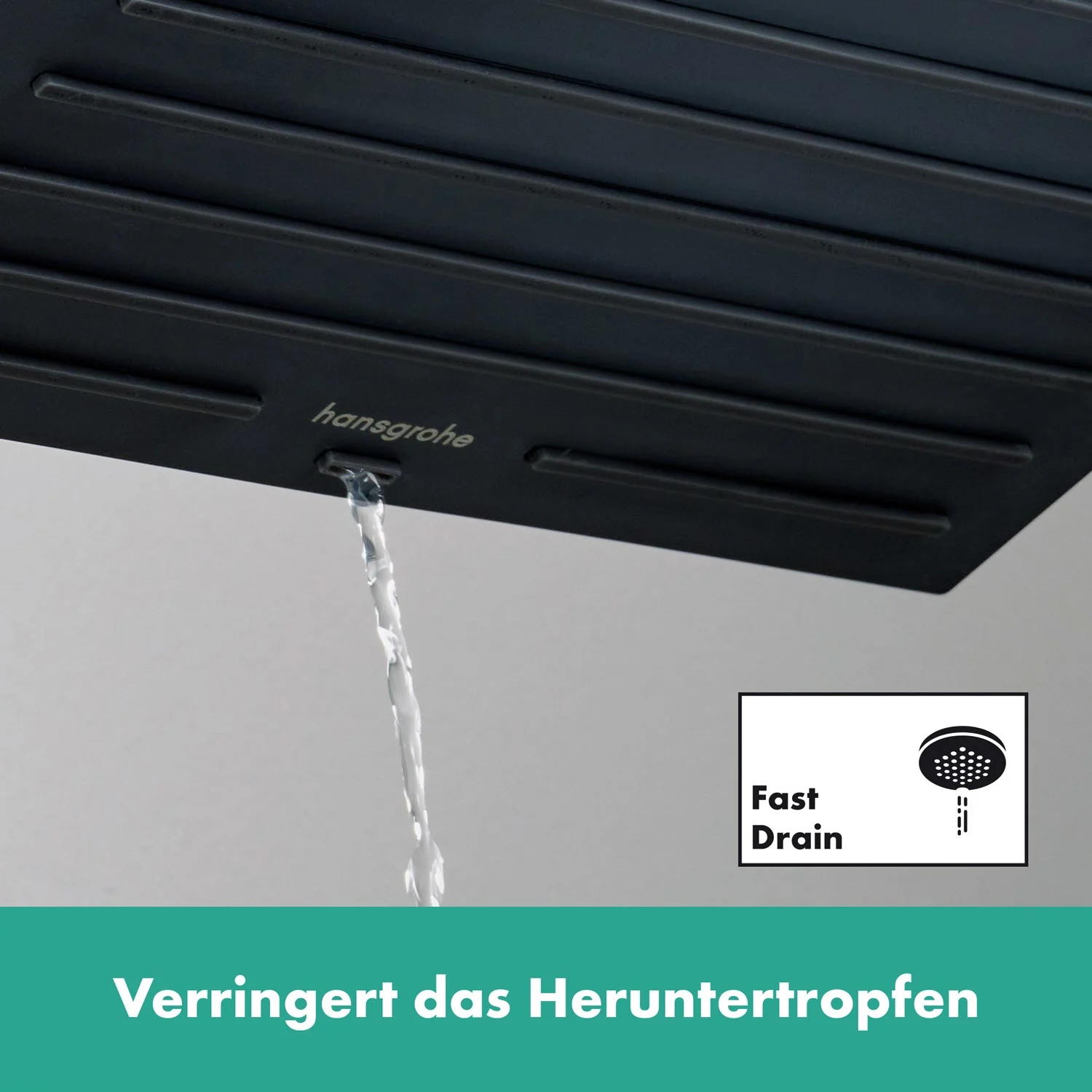 hansgrohe Pulsify E Kopfbrause 260 1 Strahlart, eckig Bild 3