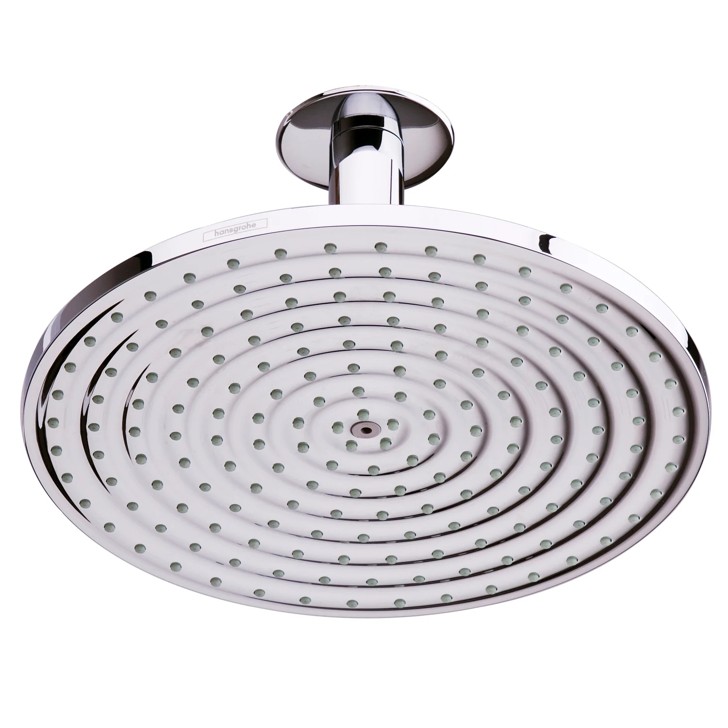 Okrągła deszczownica w widoku z przodu, hansgrohe