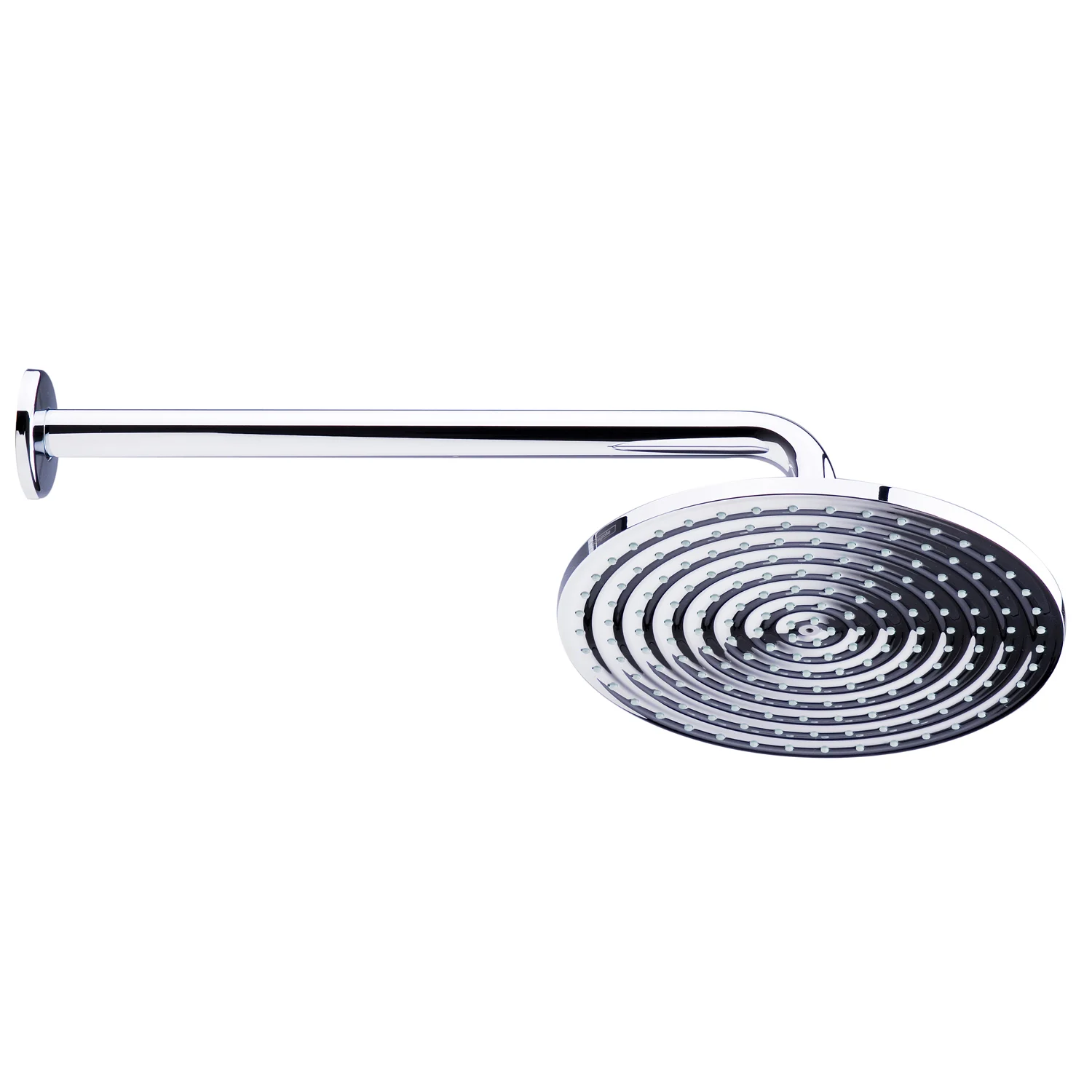 Głowica prysznicowa widok z boku w chromie, hansgrohe
