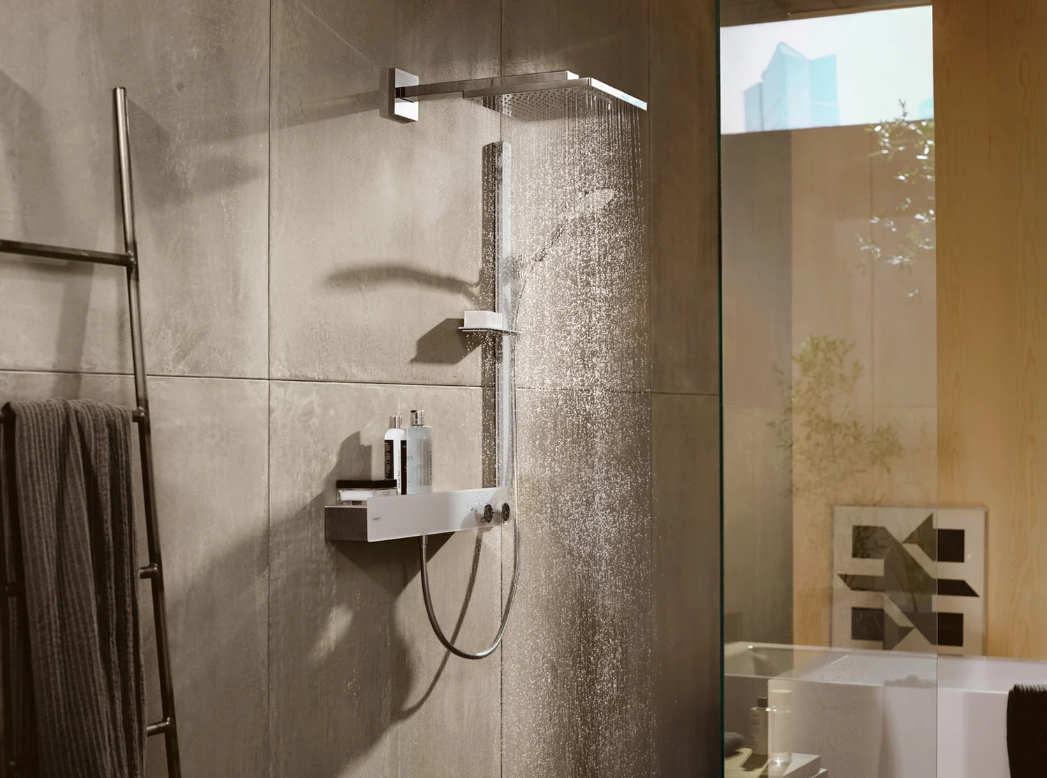 hansgrohe Raindance E Kopfbrause 300 1jet mit Brausearm Bild 3