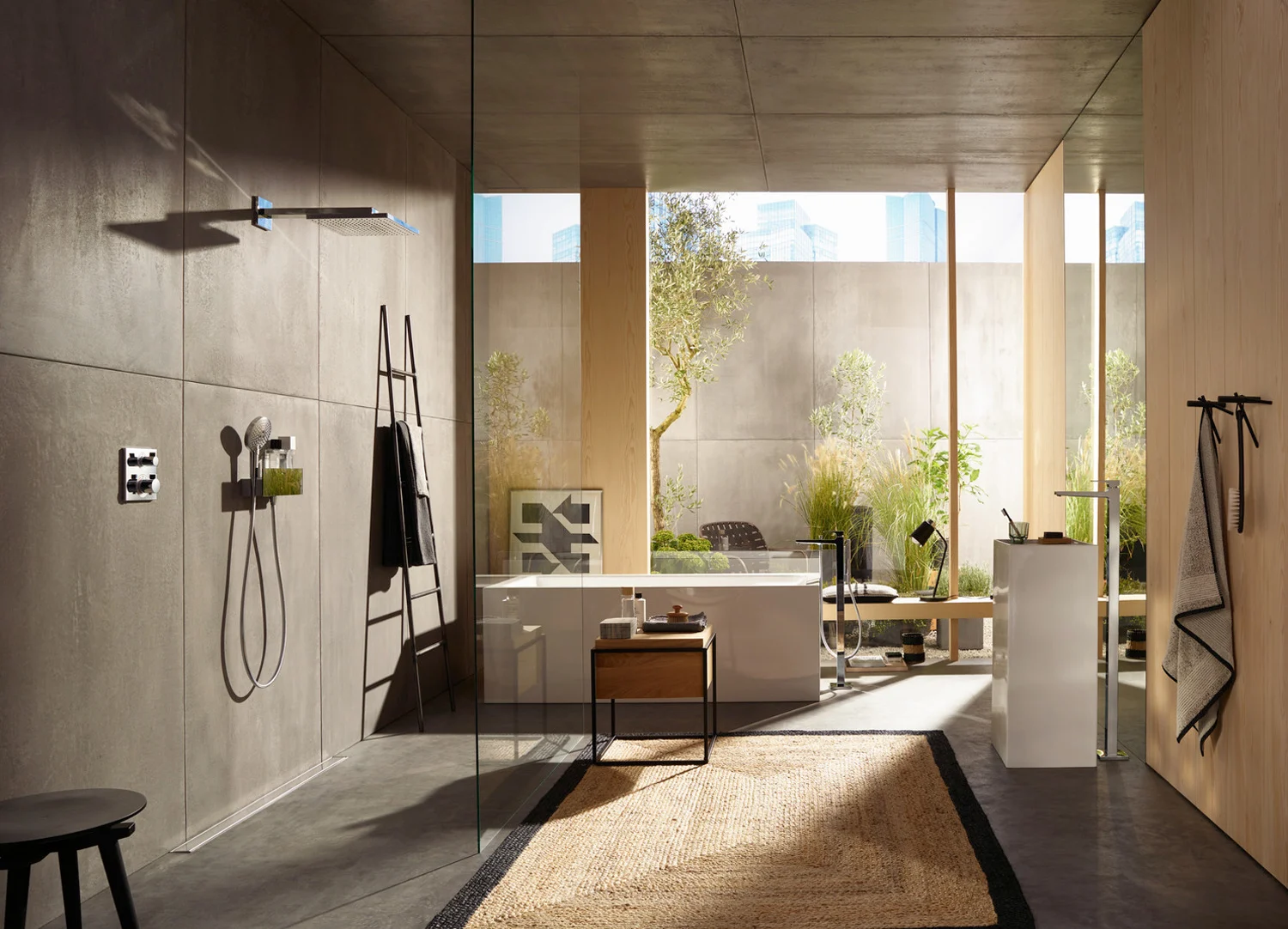 hansgrohe Raindance E Kopfbrause 300 1jet mit Brausearm Bild 5