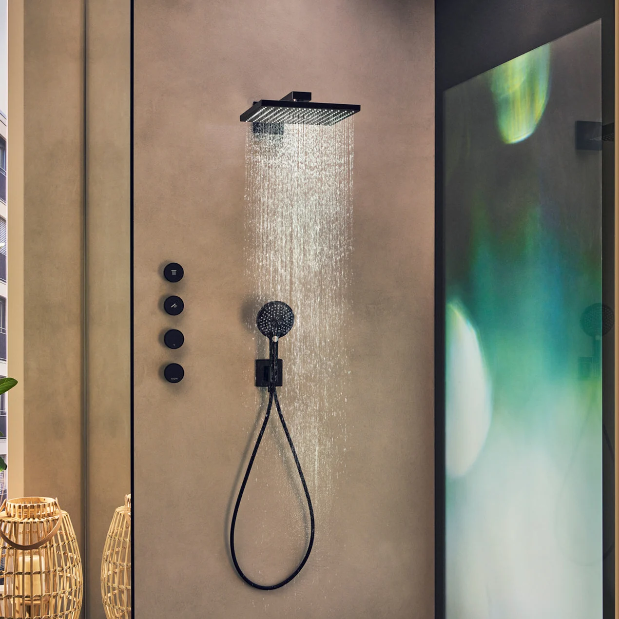 hansgrohe Raindance E Kopfbrause 300 1jet mit Brausearm Bild 2