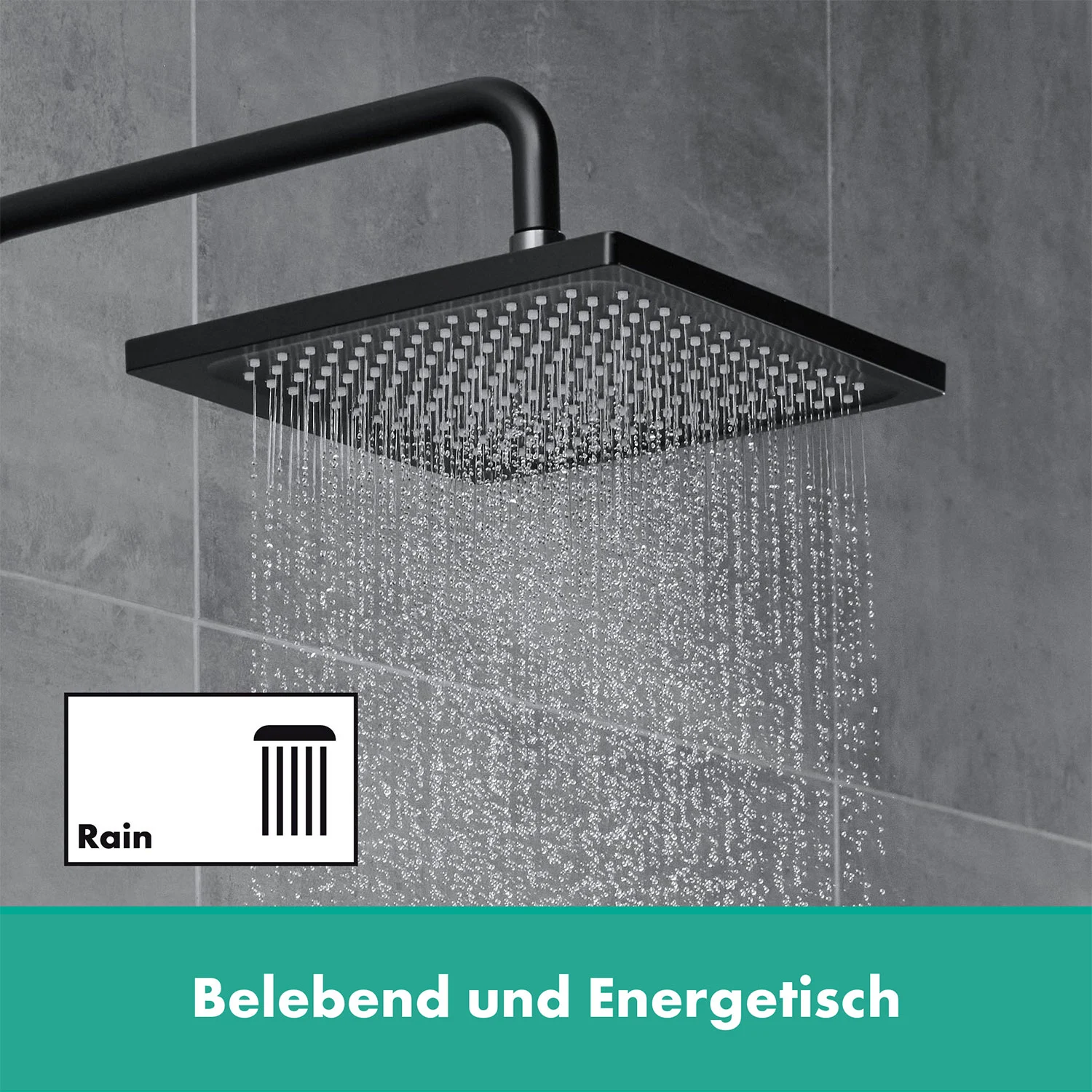 hansgrohe Vernis Shape Kopfbrause 1 jet EcoSmart Bild 7