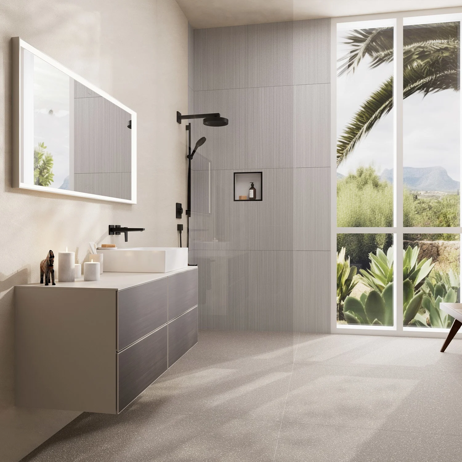 hansgrohe Rainfinity Duschset 130 3 Strahlarten mit Duschstange 90 cm Bild 5