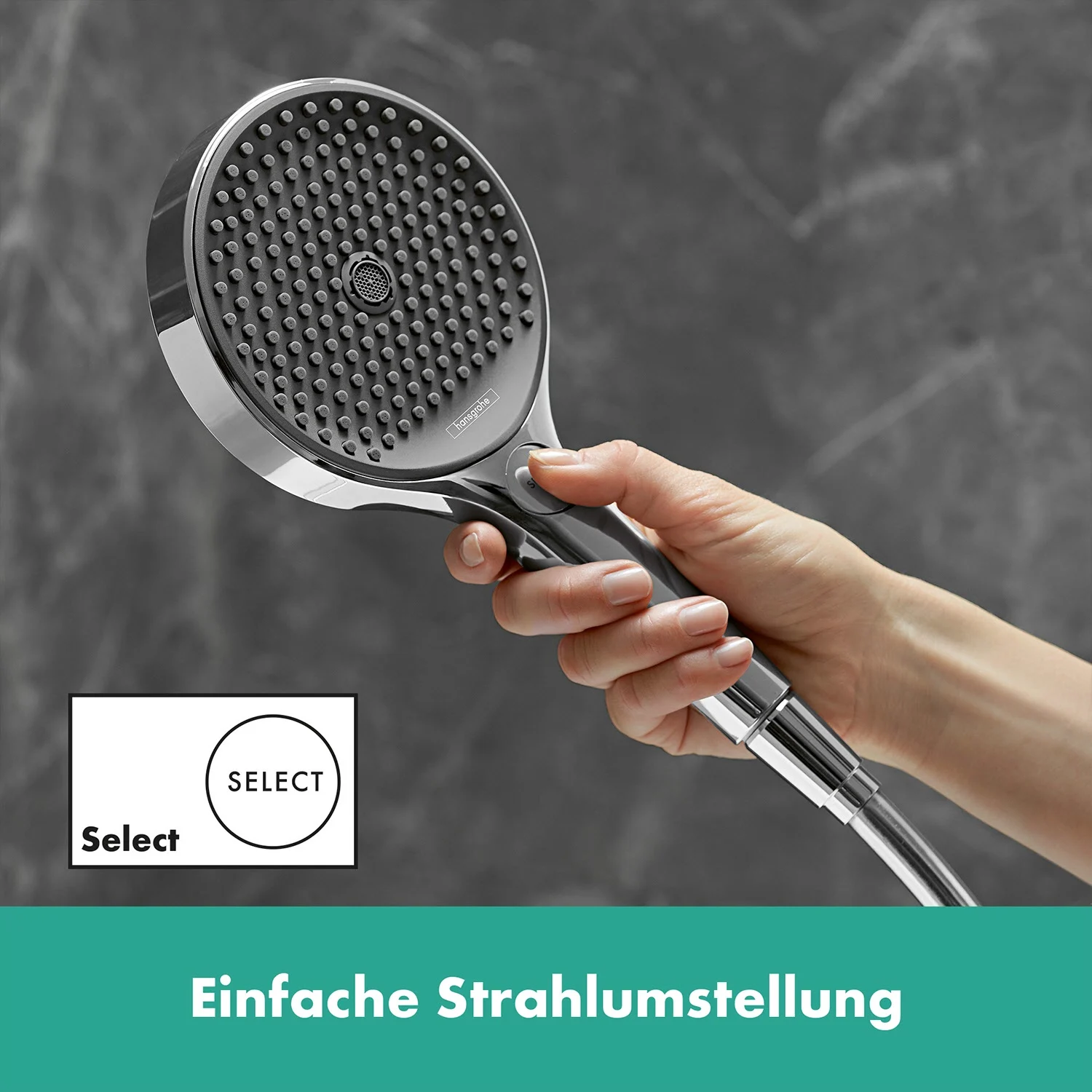 hansgrohe Rainfinity Duschset 130 3 Strahlarten mit Duschstange 90 cm Bild 7