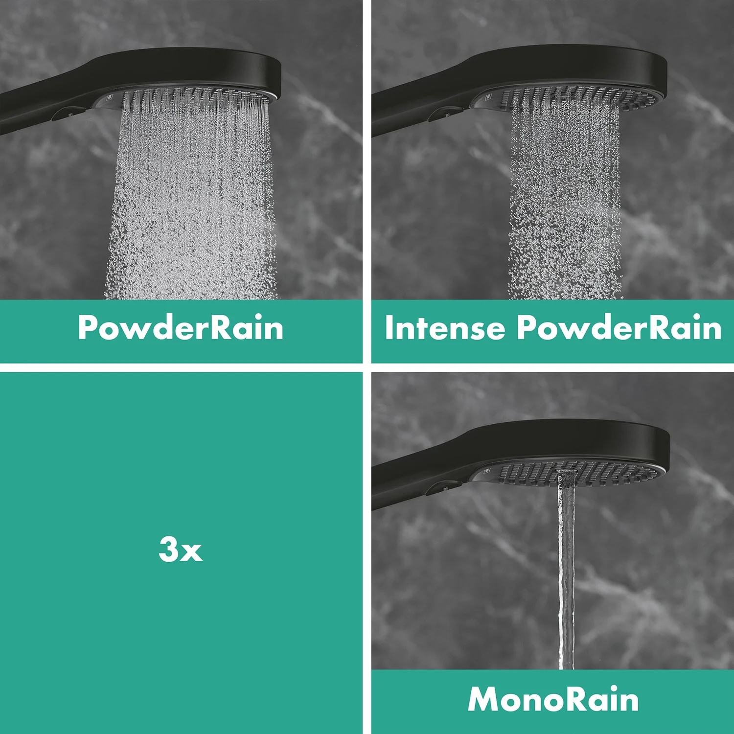 hansgrohe Rainfinity Duschset 130 3 Strahlarten mit Duschstange 90 cm Bild 9