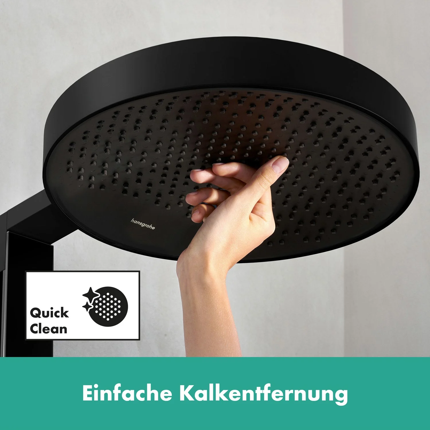 hansgrohe Rainfinity Schowerpipe 360 1jet mit ShowerTablet 350 Bild 5