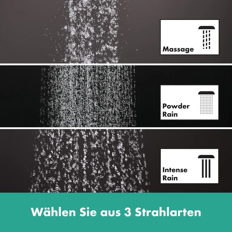 hansgrohe Pulsify S Puro Duschsystem 260 1 Strahlart wassersparend, mit Ecostat Fine und Duschkopf 3 Strahlarten Bild 12