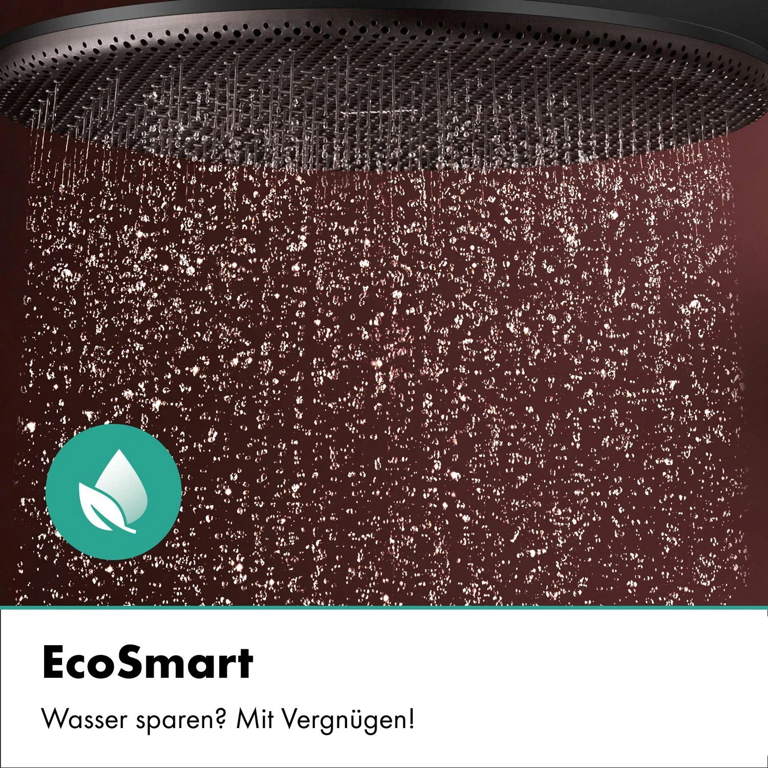 hansgrohe Raindance Alive S Puro Duschsystem 300 rund, 1 Strahlart wassersparend, mit Ecostat Element Bild 7