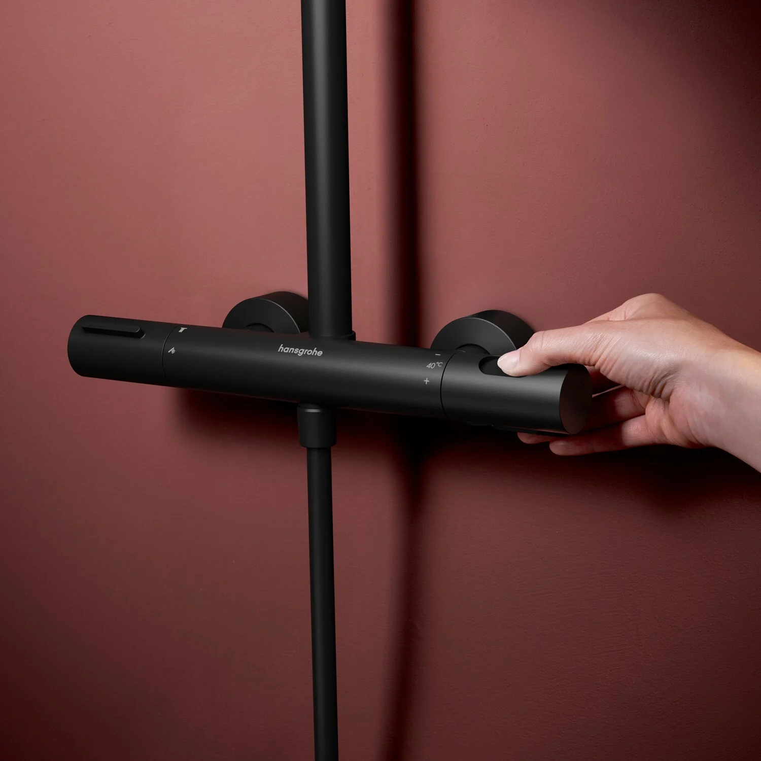 System prysznicowy Hansgrohe Raindance Alive S Puro 300, okrągły, 1 rodzaj strumienia, z elementem Ecostat Zdjęcie 2