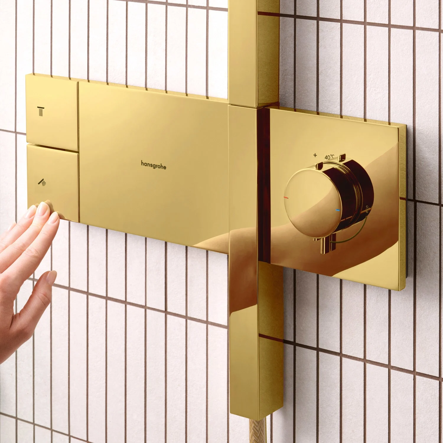 System prysznicowy Hansgrohe Raindance Alive Q 210/340 softcube, 1 rodzaj strumienia, z funkcją ShowerSelect Comfort Zdjęcie 2