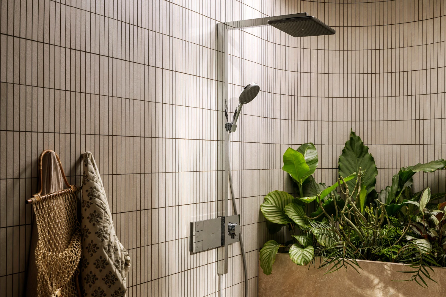 hansgrohe Raindance Alive Q Duschsystem 210/340 softcube, 2 Strahlarten wassersparend, mit ShowerSelect Comfort Bild 7