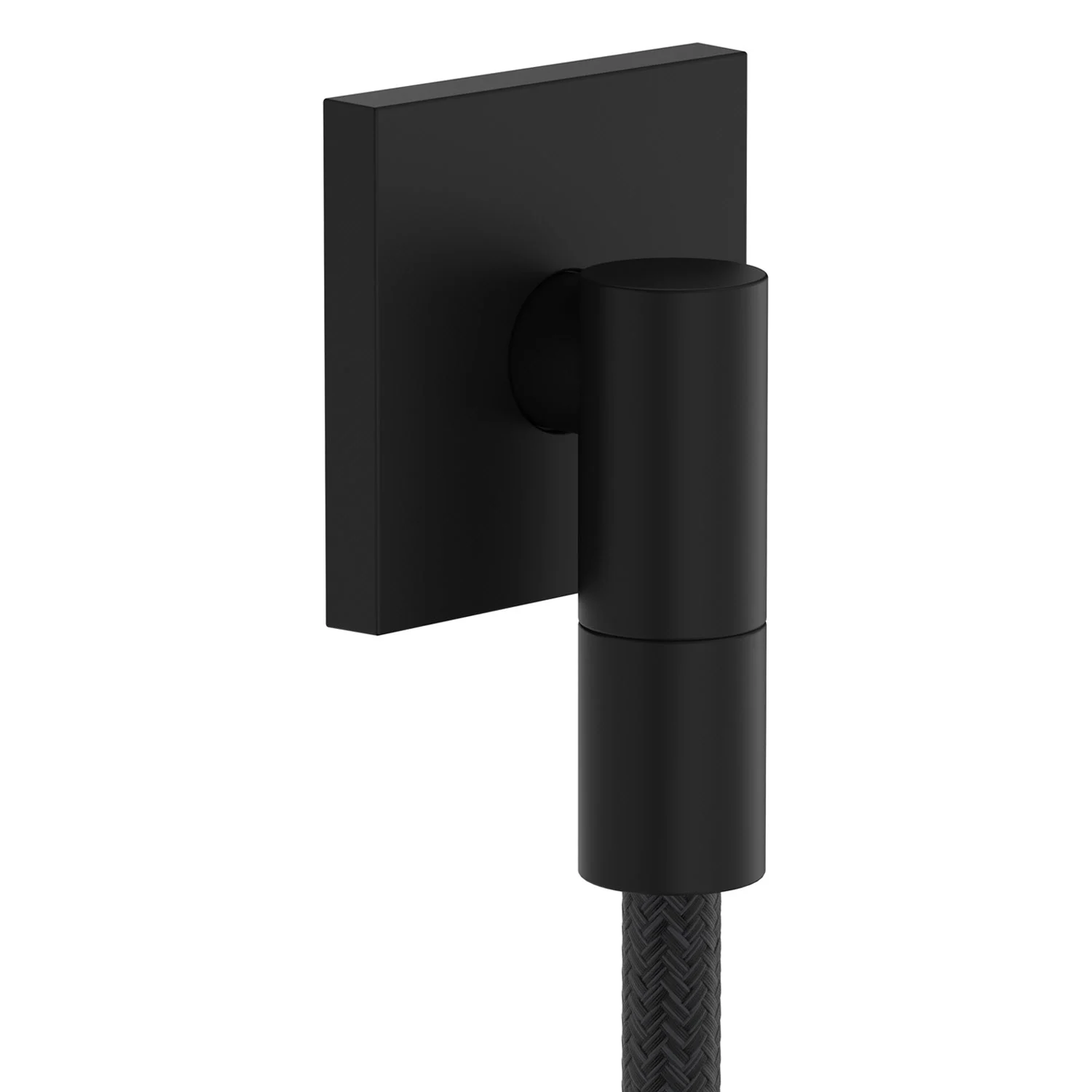 hansgrohe FixFit Fine E Wandanschluss mit Rückflussverhinderer