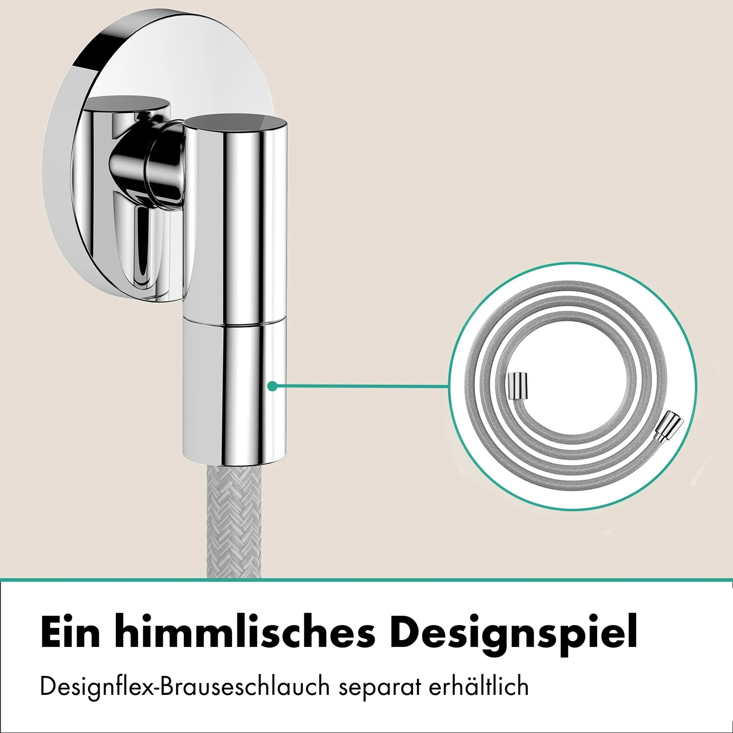 hansgrohe FixFit Fine S Wandanschluss mit Rückflussverhinderer Bild 7
