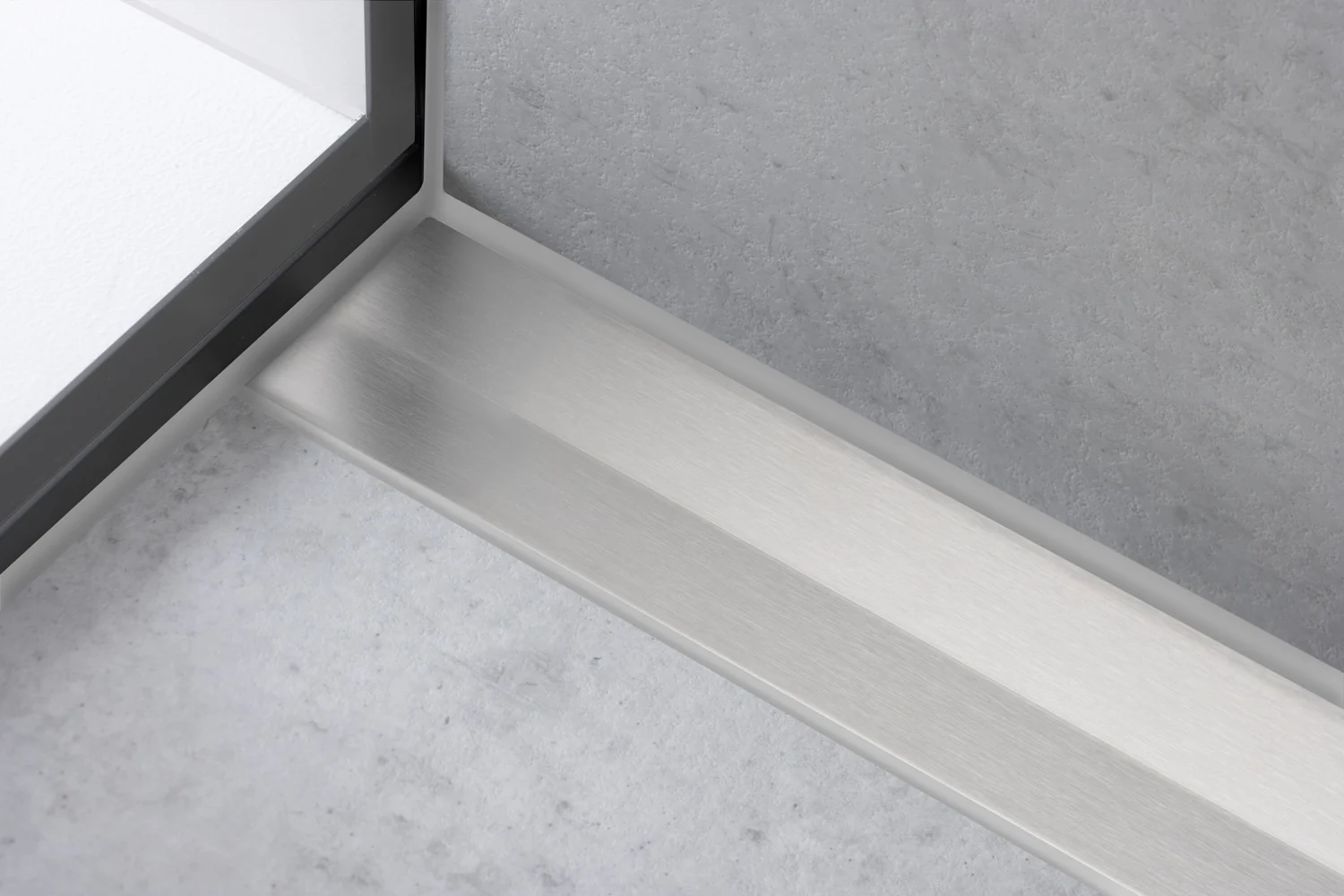 hansgrohe RainDrain Flex Fertigset Duschrinne 100 cm, kürzbar zur Wandmontage Bild 2