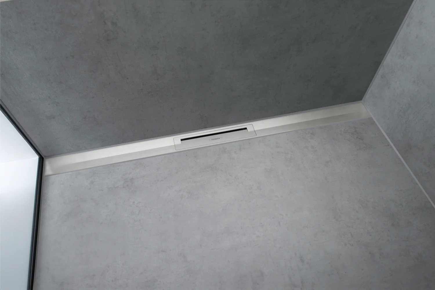 hansgrohe RainDrain Flex Fertigset Duschrinne 100 cm, kürzbar zur Wandmontage Bild 8