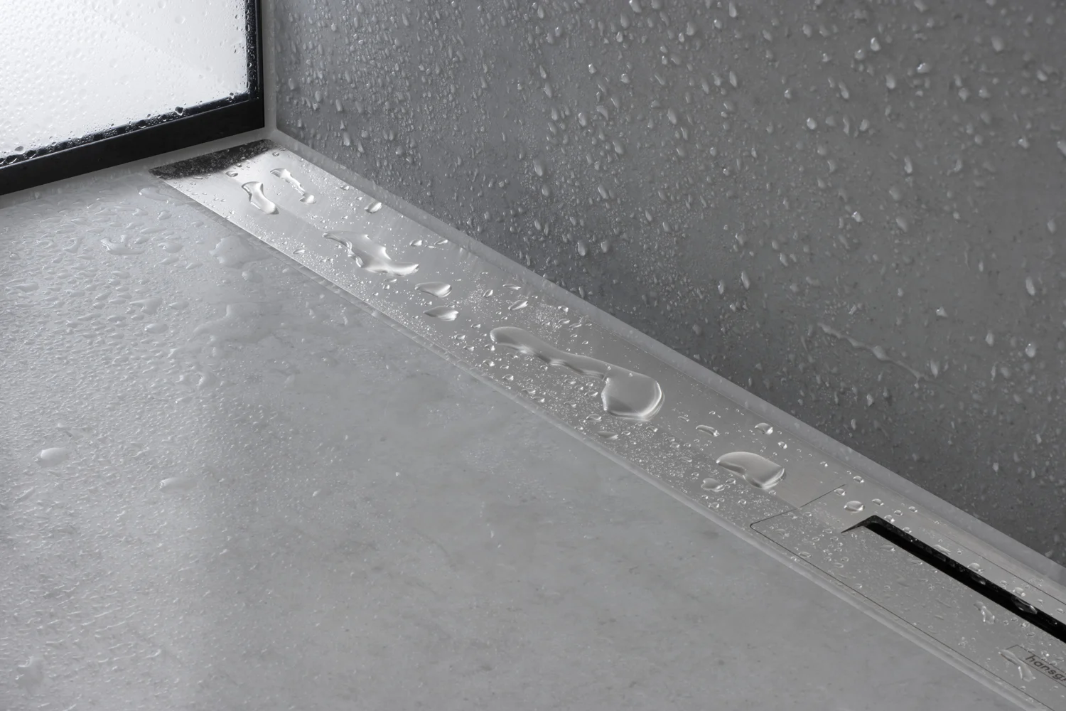 hansgrohe RainDrain Flex Fertigset Duschrinne 80 cm, kürzbar zur Wandmontage Bild 3