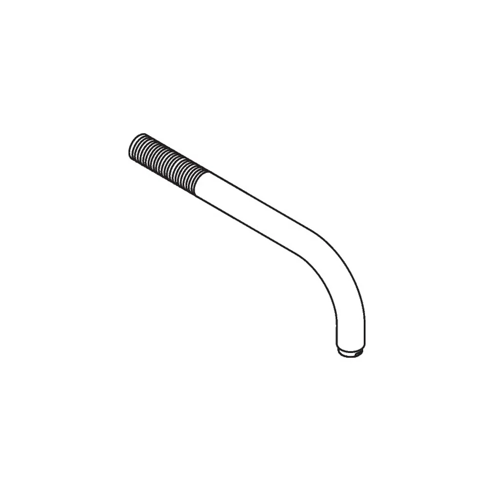 Rysunek techniczny wylewki do baterii, hansgrohe