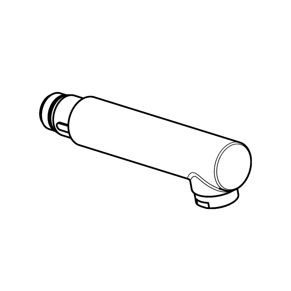 Rysunek techniczny wyciąganej wylewki, hansgrohe