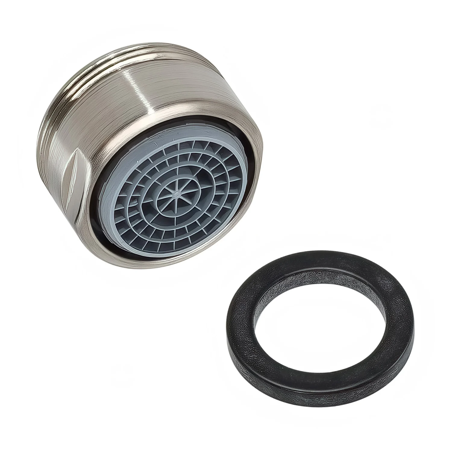 Perlator i uszczelka w widoku z przodu, hansgrohe