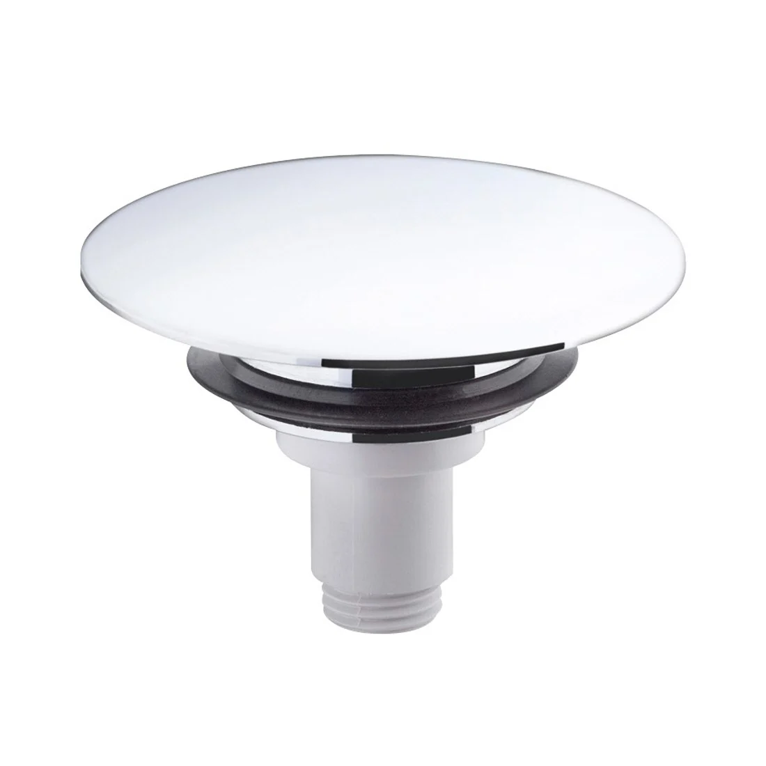 Wtyczka wycięta w widoku z boku, chromowana, hansgrohe