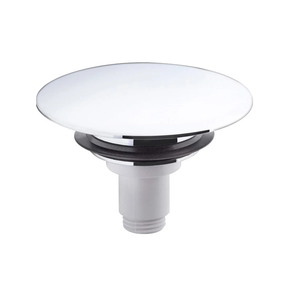 Wtyczka wycięta w widoku z boku, chromowana, hansgrohe