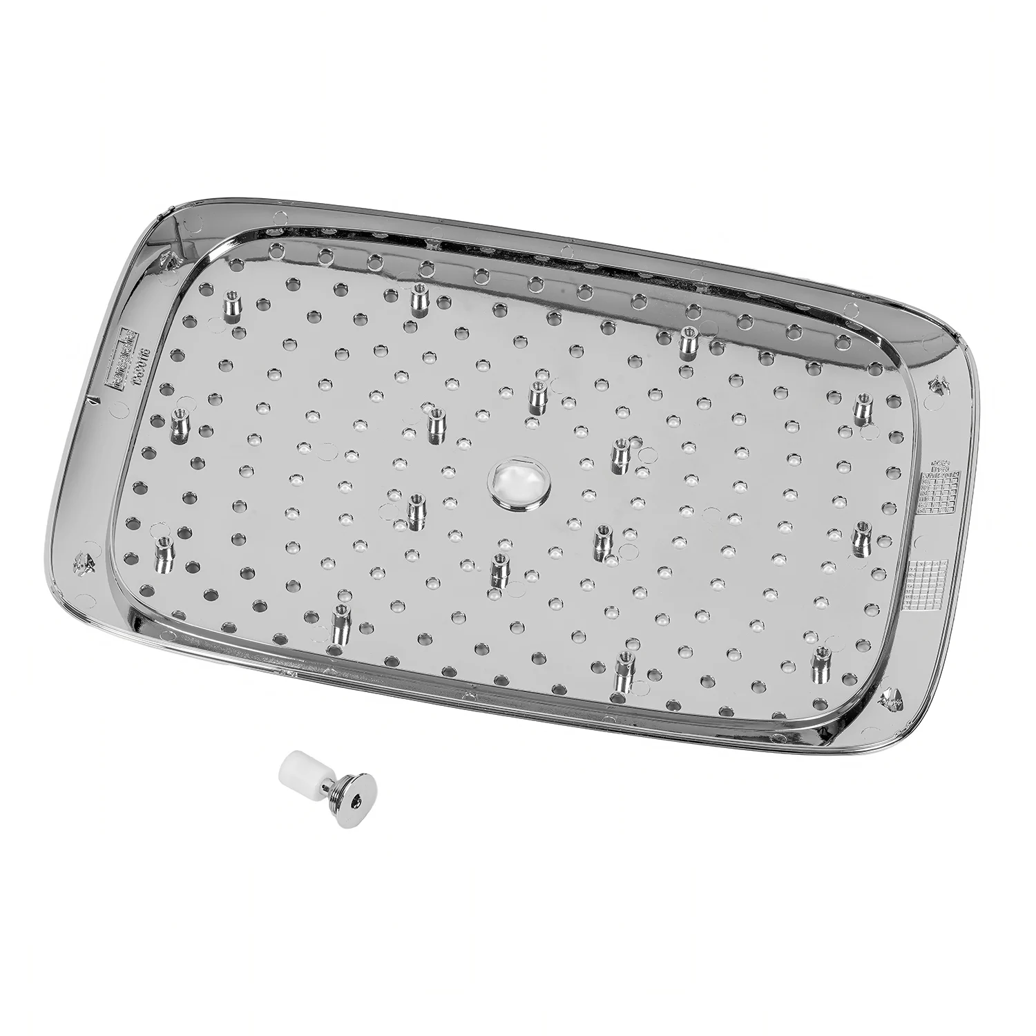 Kompletna tarcza natryskowa z dyszami, prostokątna, hansgrohe